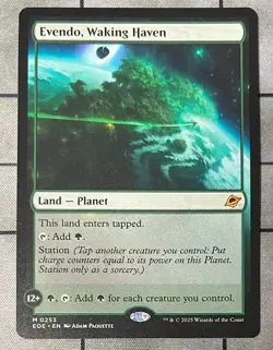 EVENDO WAKING HAVEN 0253 Edge of Eternities EOE MTG Magic the Gathering Mythic - Image 1