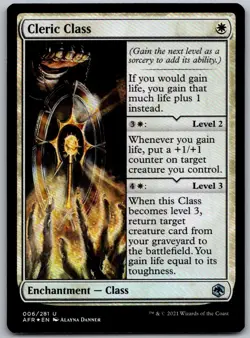 Cleric Class 006/281 Uncommon The List Reprints Magic: The Gathering Near Mint - Image 1