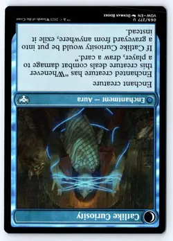 Mischievous Catgeist 69 Uncommon Innistrad: Crimson Vow Magic: The Gathering LP - Image 2