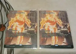 Fiery Emancipation X2 (Borderless) Marvel Universe Eternal-Legal MTG MINT 🔥🔥 - Image 1