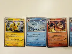 Prismatic Evolutions Costco 8 Mini Tin Cosmos Promo Cards SET - Image 3