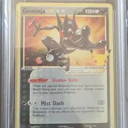 Pokemon Company Greninja Star SWSH144 PSA Graded Holo Promo Eng 130HP - Image 2