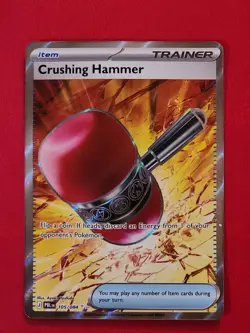 Pokemon ME05 Pitch Black Ultra Rare - 105/084 Crushing Hammer - Image 1