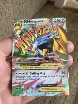 Mega Metagross EX - XY35 - Pokemon XY Promo Ultra Rare Card - Image 2