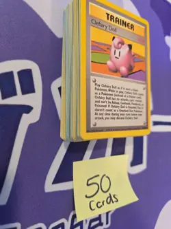 Vintage 300Bulk Pokemon Card Lot Base Set HP~LP mostly English Some Spanish. - Image 2
