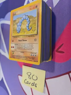 Vintage 300Bulk Pokemon Card Lot Base Set HP~LP mostly English Some Spanish. - Image 4