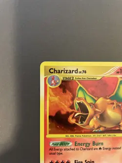 Pokemon TCG Charizard 103/100 Stormfront Secret Rare Holo EN 120HP 2008 Arita - Image 3