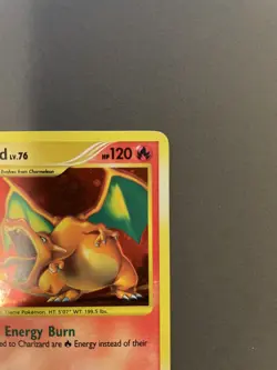 Pokemon TCG Charizard 103/100 Stormfront Secret Rare Holo EN 120HP 2008 Arita - Image 4