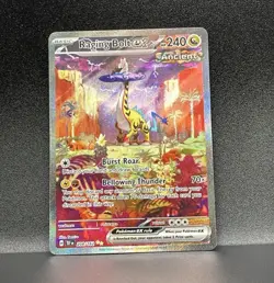 The Pokemon Company Pokemon TCG Raging Bolt ex SIR Full Art Holo 208/162 EN - Image 1