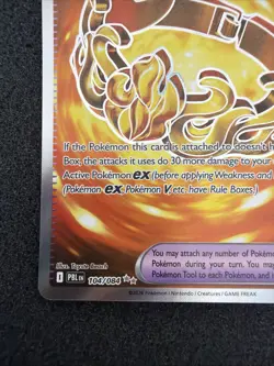 Brave Bangle 104/084 Ultra Rare- Pitch Black -Pokemon TCG Holo Near Mint - Image 5