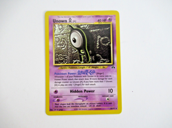 Unown A 33/75 Neo Discovery Rare Pokemon Card TCG WOTC Non Holo Vintage 2001 NM - Image 1