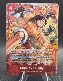 Monkey.D.Luffy (Alternate Art) OP16-015 The Time of Battle Foil - Image 1