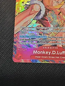 Monkey.D.Luffy (Alternate Art) OP16-015 The Time of Battle Foil - Image 5