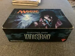 Shadows over Innistrad Empty Booster Box. No Cards. Magic The Gathering Trading - Image 1