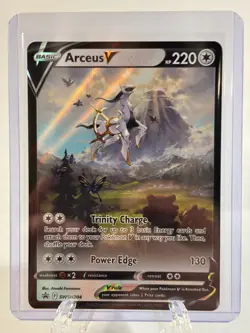 Arceus V SWSH204 SWSH: Sword & Shield Promo Cards Holo: NM - Image 1