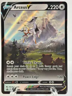 Arceus V SWSH204 SWSH: Sword & Shield Promo Cards Holo: NM - Image 2