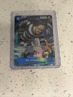 Mr.3 (Galdino) Alternate Art SR (OP16-056) One Piece TCG The Time of Battle NM - Image 1
