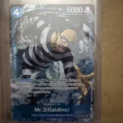 Mr.3 (Galdino) Alternate Art SR (OP16-056) One Piece TCG The Time of Battle NM - Image 1