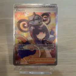 Pokemon TCG Gwynn SIR 119/084 Pitch Black EN Special Illustration Rare NM - Image 1