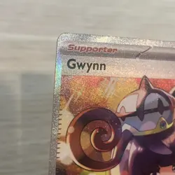 Pokemon TCG Gwynn SIR 119/084 Pitch Black EN Special Illustration Rare NM - Image 3