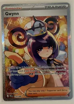 Gwynn 119/084 Pitch Black SIR Special Illustration Rare Pokemon TCG English - Image 1