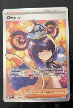 Gwynn 119/084 Pitch Black SIR Special Illustration Rare Pokemon TCG English NM - Image 1