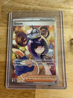 Gwynn 119/084 Pitch Black SIR Special Illustration Rare Pokemon TCG English NM - Image 1