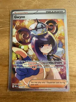 Gwynn 119/084 Pitch Black SIR Special Illustration Rare Pokemon TCG English NM - Image 2