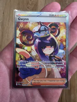 Gwynn 119/084 Pitch Black Special Illustration Rare SIR Pokemon TCG NM - Image 1