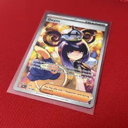 Pokemon TCG Pitch Black SIR Gwynn 119/084 Special Illustration Rare NM - Image 2