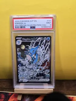 2024 POKEMON SVP EN-SV BLACK STAR PROMO #131 KINGDRA EX PSA 9 - Image 1
