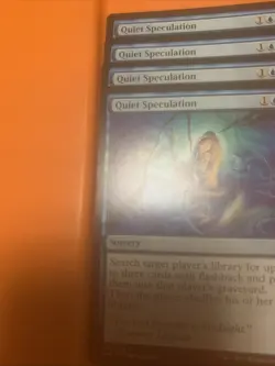 4x Quiet Speculation Nm| Eternal Masters | MTG Magic Cards - Image 2