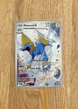 Pokemon TCG Manectric 089/084 - Illustration Rare - Pitch Black - Pack FRESH - Image 1