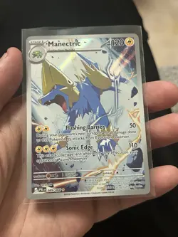 Pokemon TCG Manectric 089/084 Pitch Black Illustration Rare - Image 2