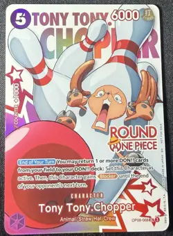 Tony Tony Chopper - Round1 X One Piece Card Game OP09-068 - Image 1