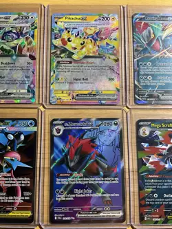 Pokemon Full Art Lot 6 Cards Total Near Mint Condition - Image 3
