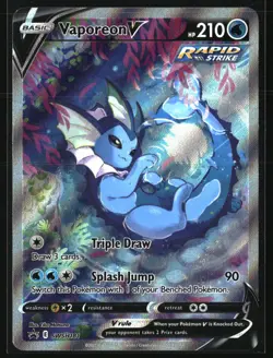 Vaporeon V - Promo SWSH: Sword & Shield Promo Cards SWSH181 NM - Image 1