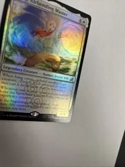 Aang Airbender Master Foil Card #0074 MTG LP - Image 2