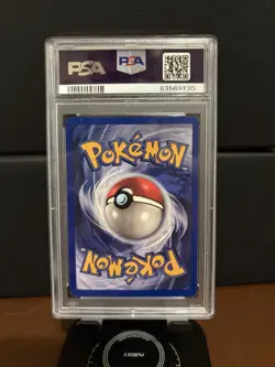 Pikachu 58/102 Base Set Regular 1999 English PSA 7 Yellow Cheeks Card - Image 2