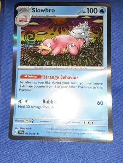 Slowbro 043/198 Holo Rare SV1en Scarlet & Violet Pokemon TCG Card NM SUPER RARE - Image 1