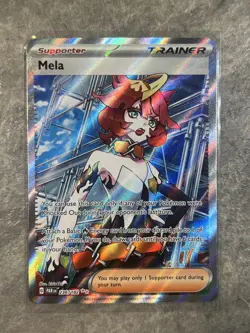 Mela 236/182 Pokemon TCG SV04: Paradox Rift Holo Trainer Card (Near Mint) NM - Image 1