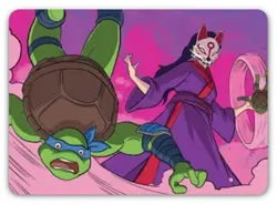 Kitsune's Technique Art Card #24 NM Art Series: Teenage Mutant Ninja Turtles - Image 1