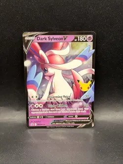 Dark Sylveon v SWSH134 SWSH: Sword & Shield Promo Cards Holo B - Image 1