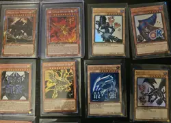 Blue-Eyes Red-Eyes Dragon Dark Magician Girl God Cards Obelisk Slifer Ra Skull - Image 3