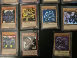 Blue-Eyes Red-Eyes Dragon Dark Magician Girl God Cards Obelisk Slifer Ra Skull - Image 4
