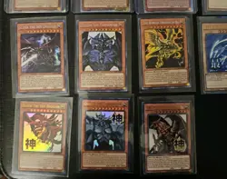 Blue-Eyes Red-Eyes Dragon Dark Magician Girl God Cards Obelisk Slifer Ra Skull - Image 5