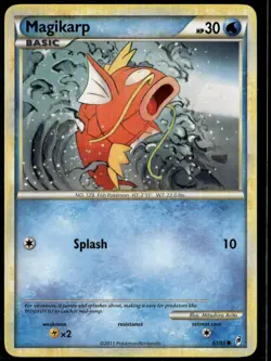 Magikarp 61/95 Common Call of Legends LP Pokemon Card - Image 1