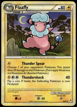 Flaaffy 43/95 Uncommon Call of Legends LP Pokemon Card - Image 1