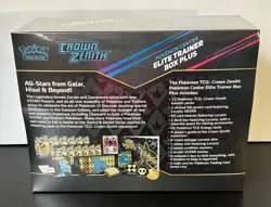 Pokemon TCG: Crown Zenith Pokemon Center Elite Trainer Box ETB SEALED - Image 3