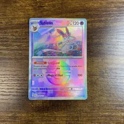 Pokemon Sylveon Reverse Holo Poke Ball 040/131 Prismatic Evolutions NM/M - Image 1